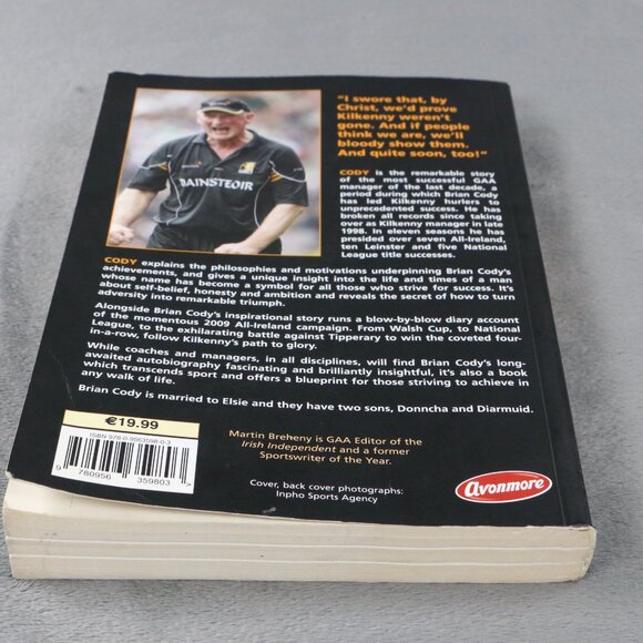 CODY The Autobiography by Brian Cody | Paperback | GAA Kilkenny Hurling Legend - Picture 6 of 8